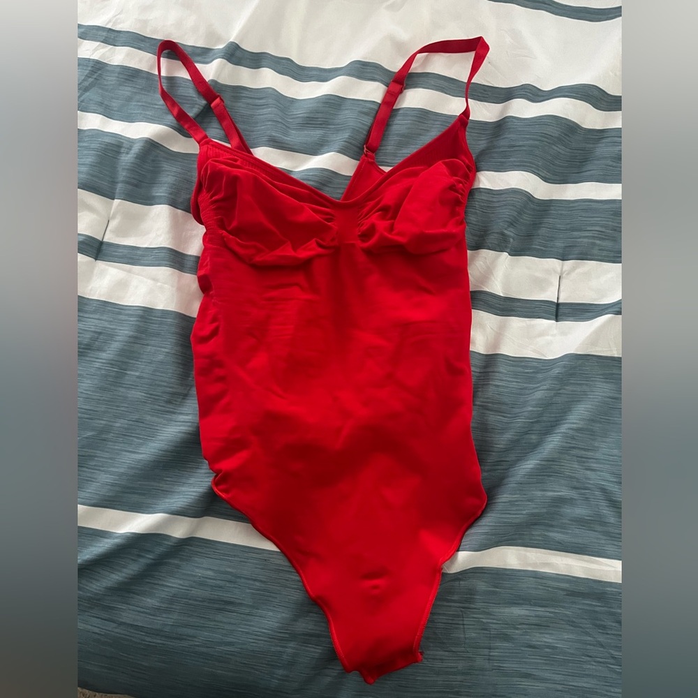 SKIMS Red Bodysuit NEVER WORN